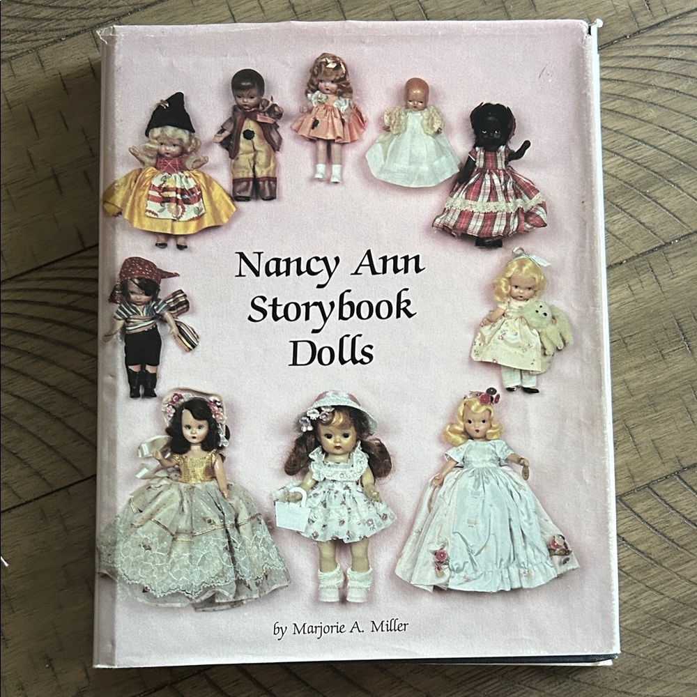 Vintage Nancy Ann Storybook Dolls Hardcover Book with Paper Cover